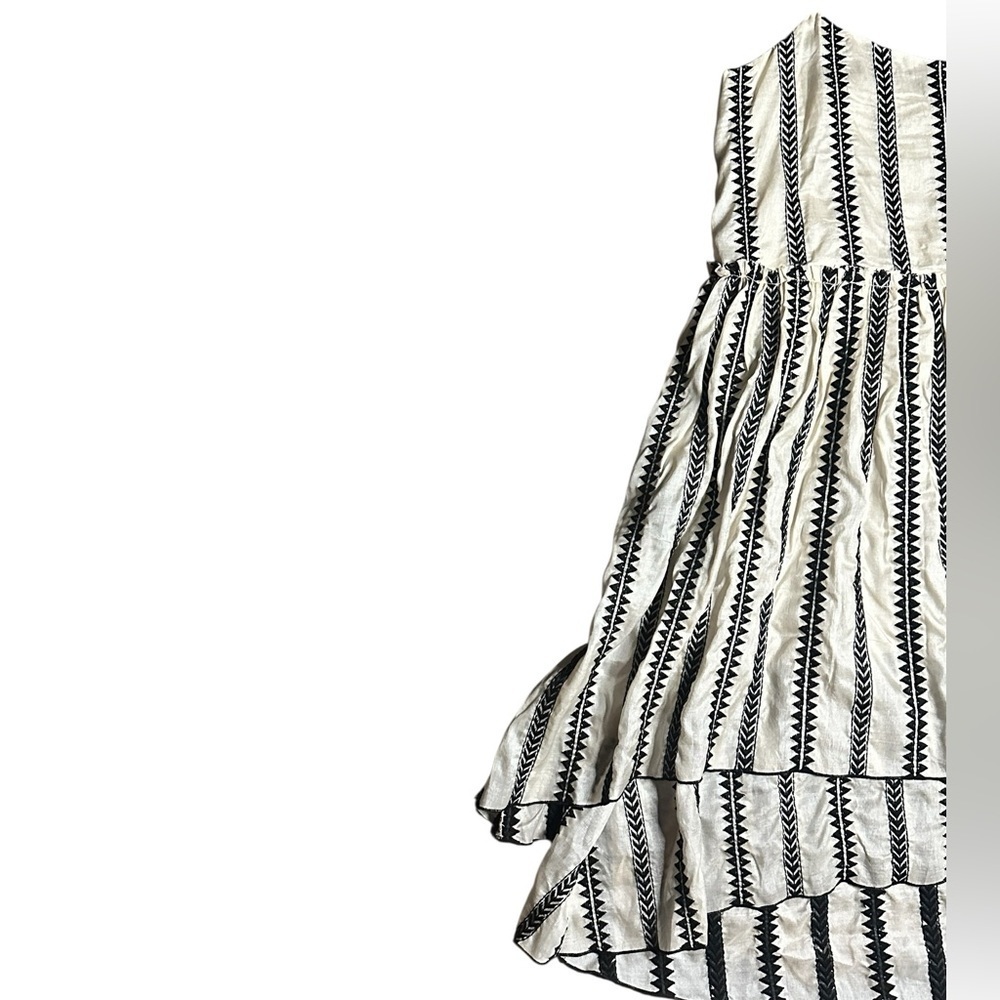 Lemlem Tiered Midi Dress Small - Picture 2 of 4